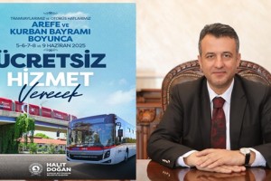 Arefe Günü ve Bayram Boyunca Otobüs ve Tramvaylar Ücretsiz
